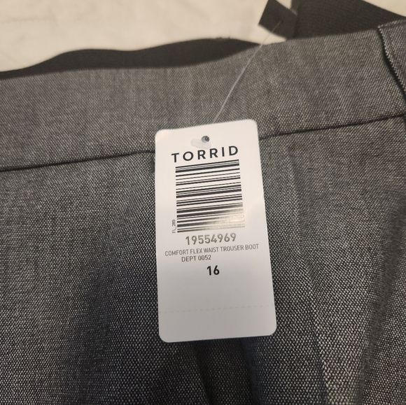 Torrid Gray Slacks - Picture 4 of 4